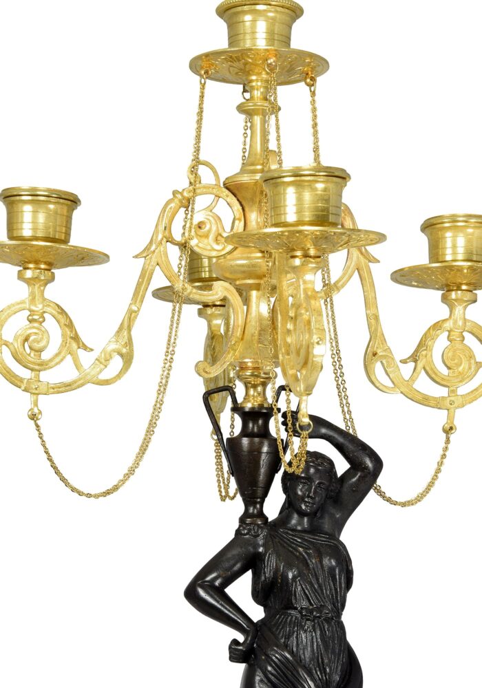 Candélabres aux Vestales Napoléon III – Image 6