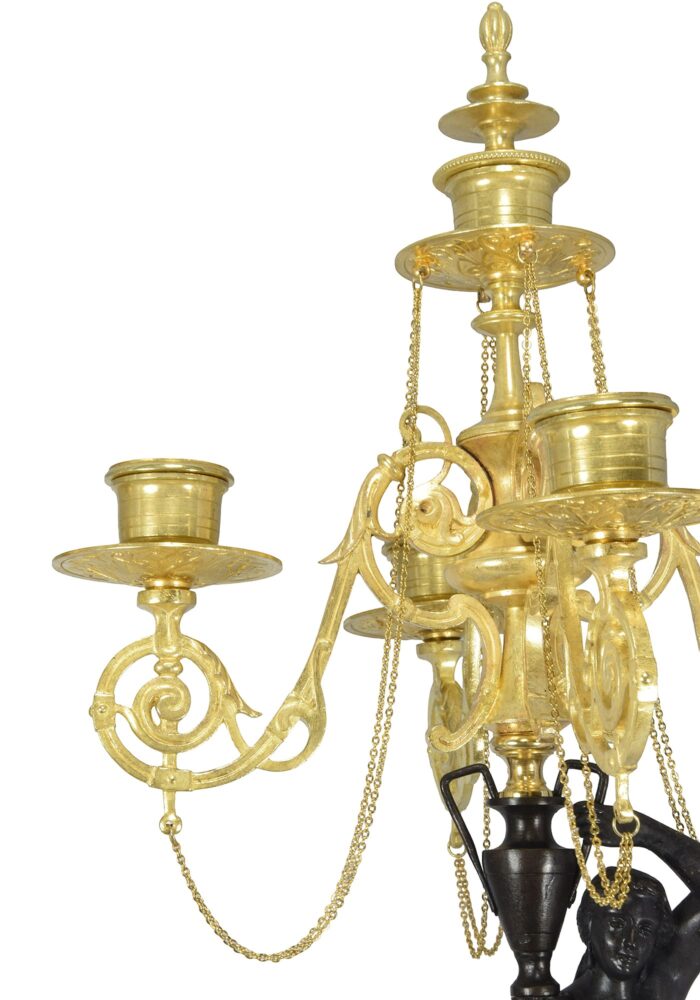 Candélabres aux Vestales Napoléon III – Image 8