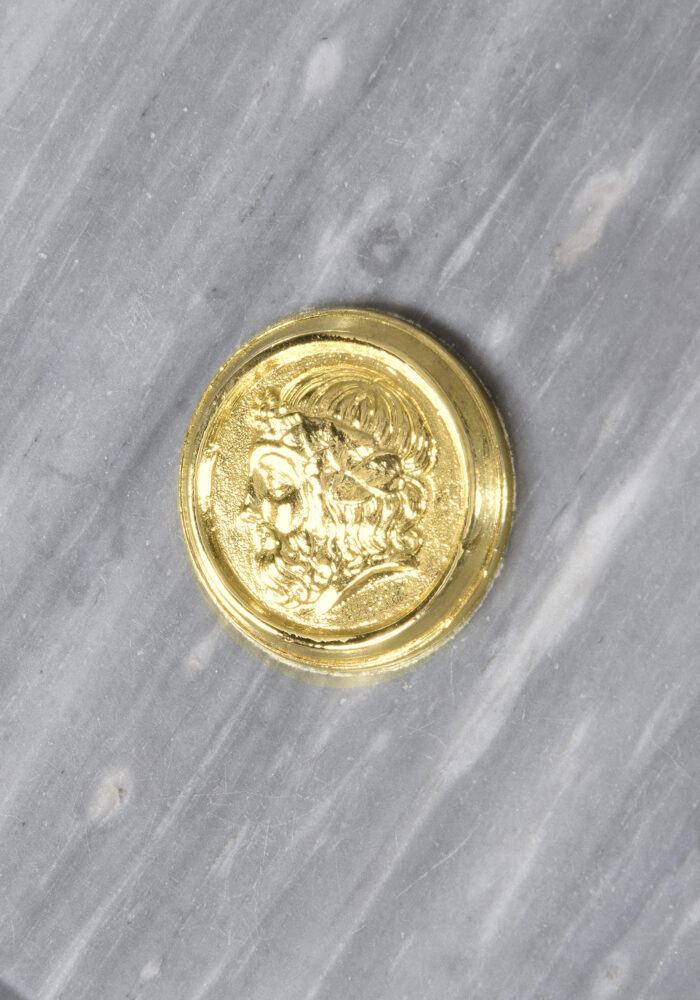 Pendule en marbre et bronze doré GAUTHIER FILS - Image 5