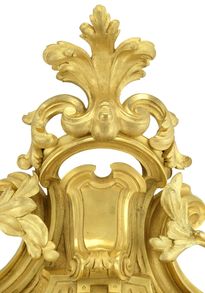Imposant cartel Murale 75cm style Louis XV XIXème - Image 5