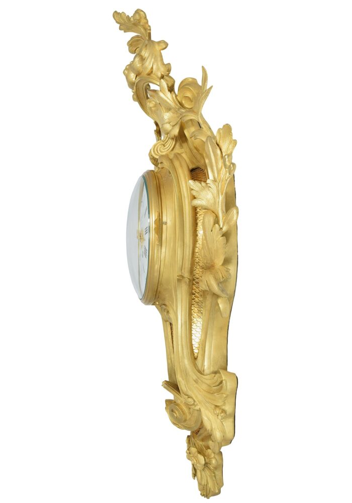 Imposant cartel Murale 75cm style Louis XV XIXème – Image 4