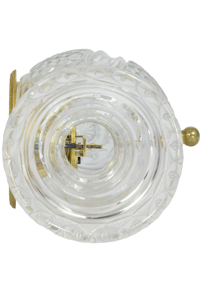 Pendule vase en cristal Epoque Charles X 1830 – Image 9
