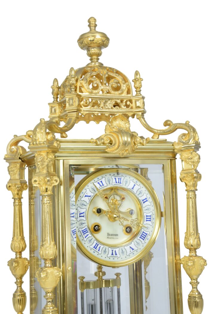 Pendule vitrée échappement Brocot Horloger : BARDON – Bild 7