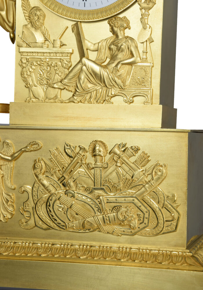 Pendule Allégories des Arts, Charles TERRIEN 1815 - Image 8