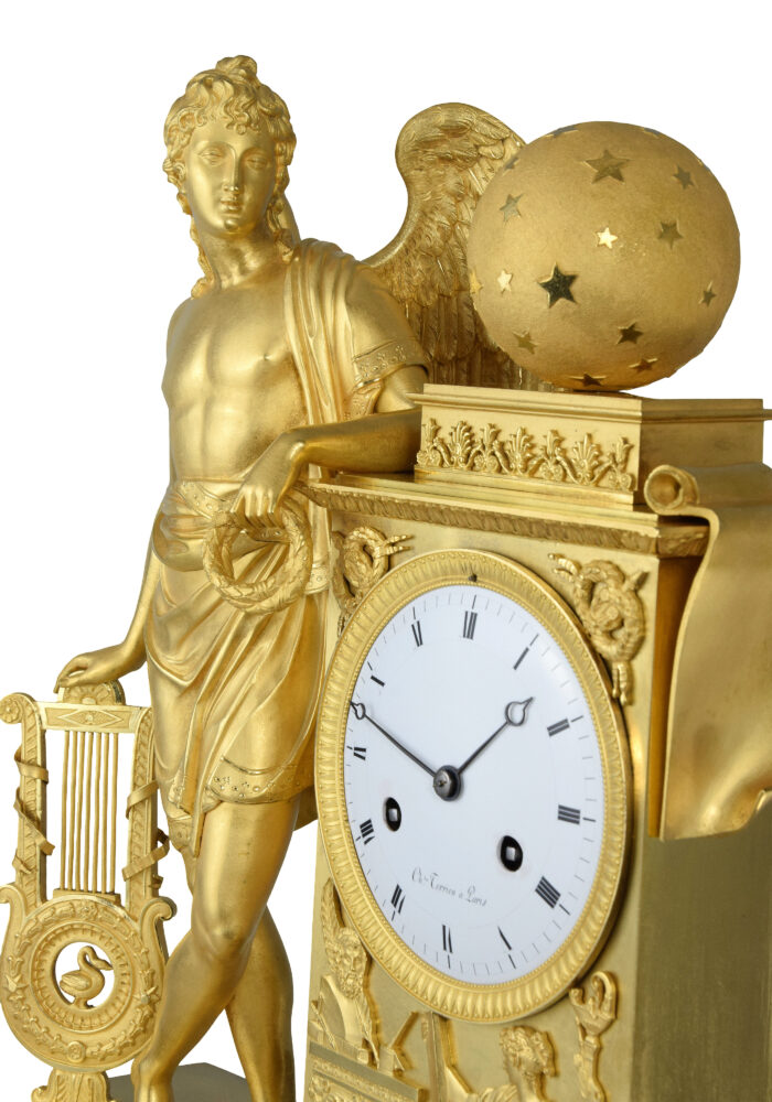 Pendule Allégories des Arts, Charles TERRIEN 1815 - Image 7
