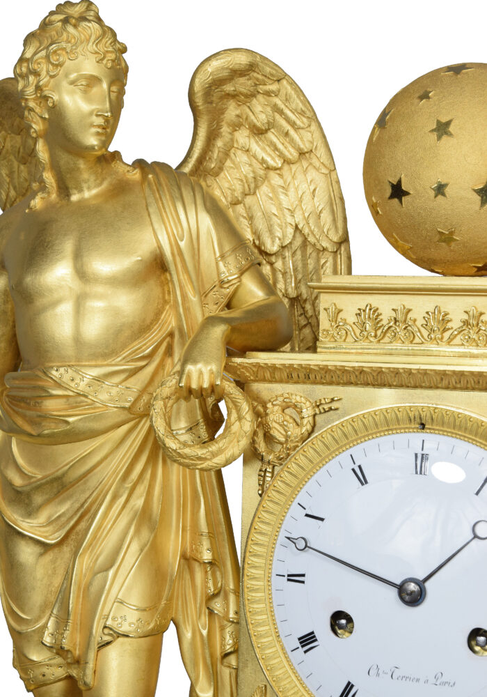 Pendule Allégories des Arts, Charles TERRIEN 1815 - Image 5