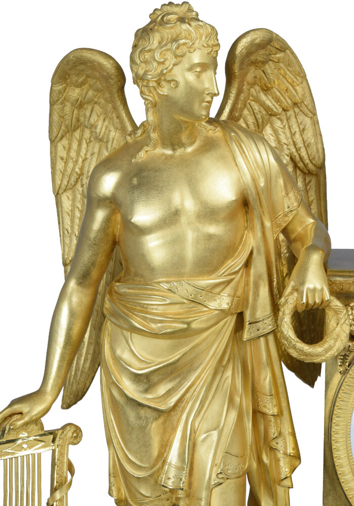 Pendule Allégories des Arts, Charles TERRIEN 1815 - Image 6