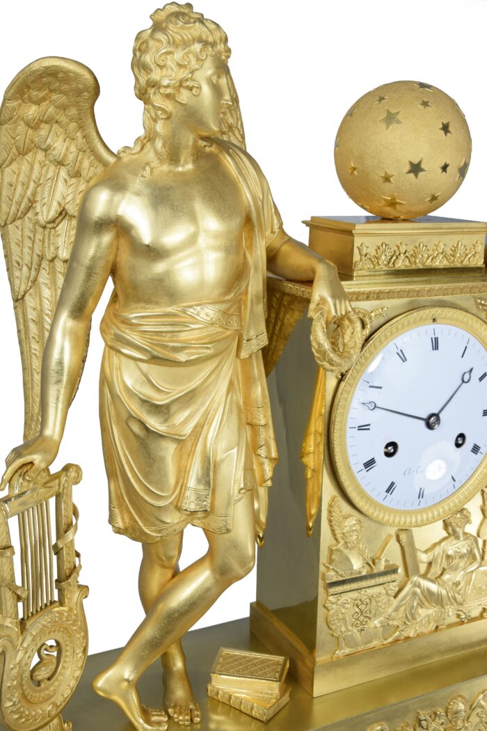 Pendule Allégories des Arts, Charles TERRIEN 1815 - Image 10