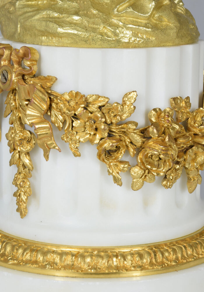 Grande paire de candélabres petits Bacchus XIXème - Image 6