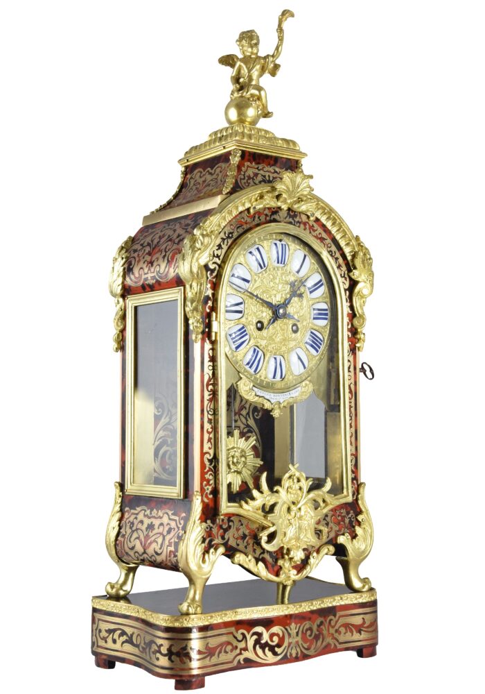 Cartel style Régence écailles de tortue BERGER