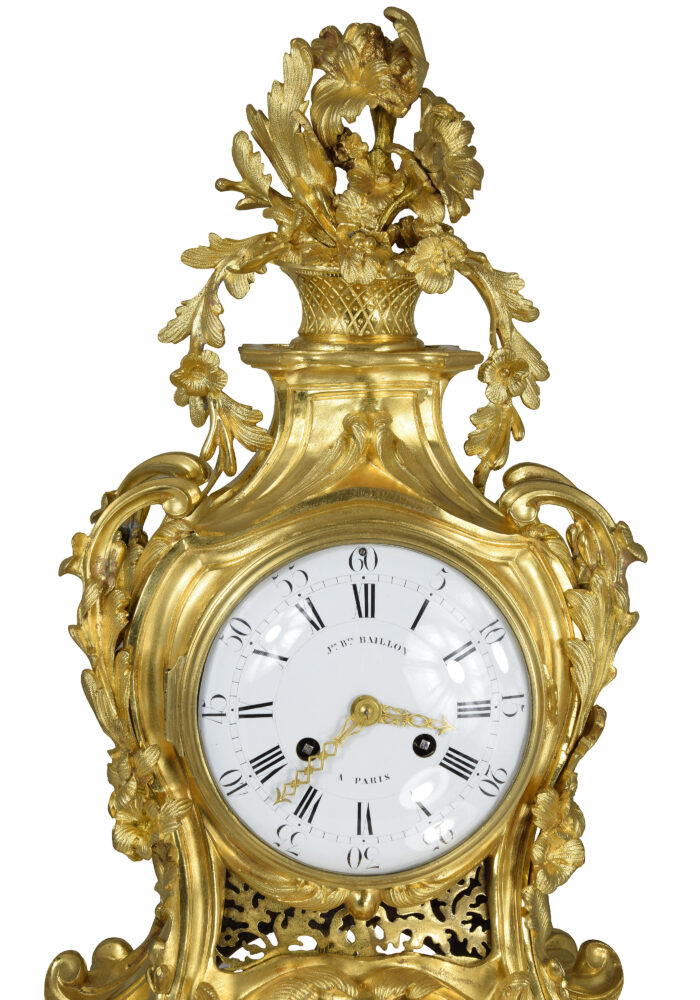 Pendule XVIIIème 1790 Horloger : Jean-Baptiste Baillon III – Image 9