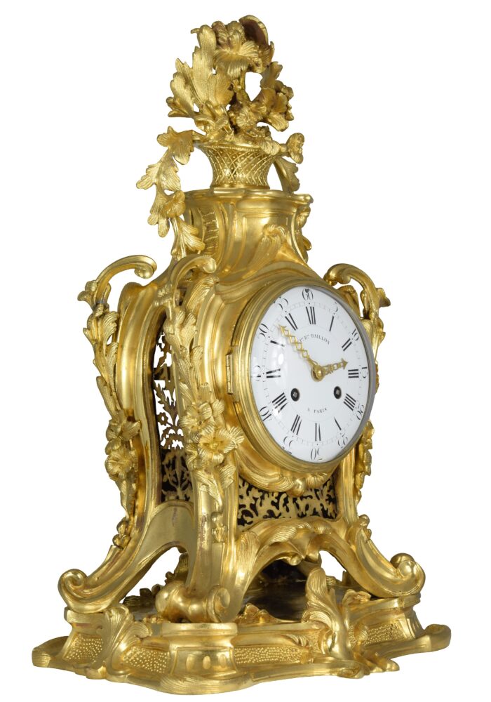 Pendule XVIIIème 1790 Horloger : Jean-Baptiste Baillon III – Image 4