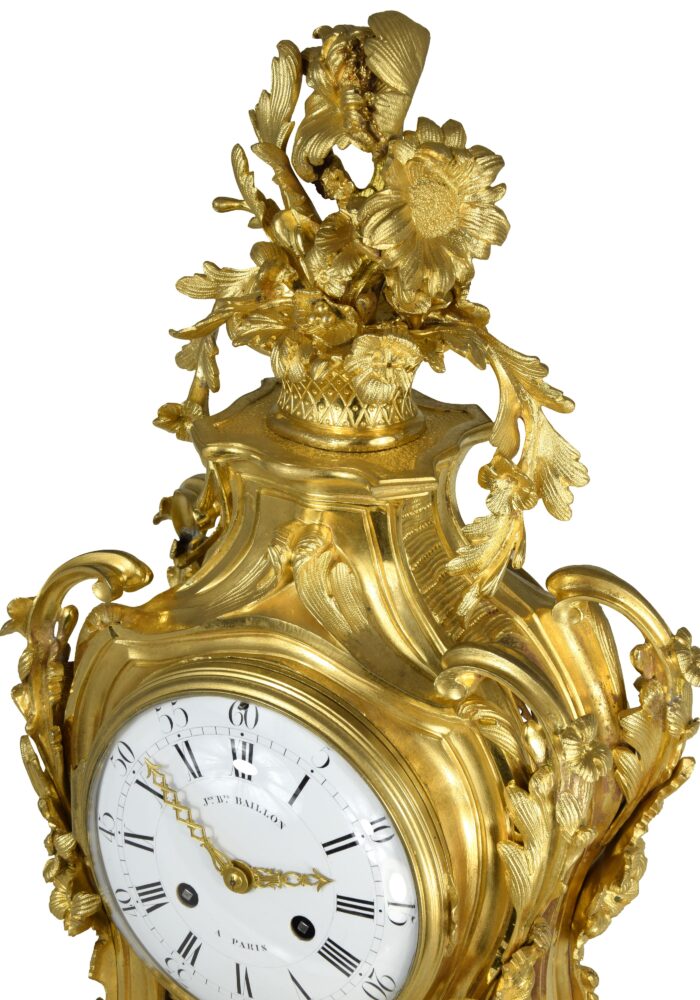 Pendule XVIIIème 1790 Horloger : Jean-Baptiste Baillon III – Image 7