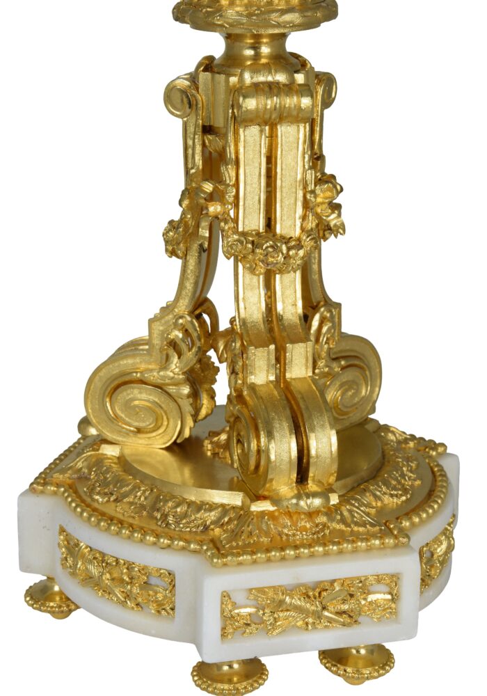 Paire de chandeliers Louis XVI XIXème - Image 8