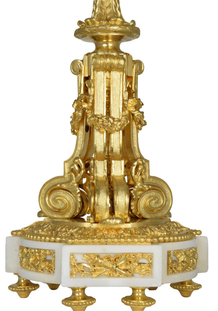 Paire de chandeliers Louis XVI XIXème - Image 7