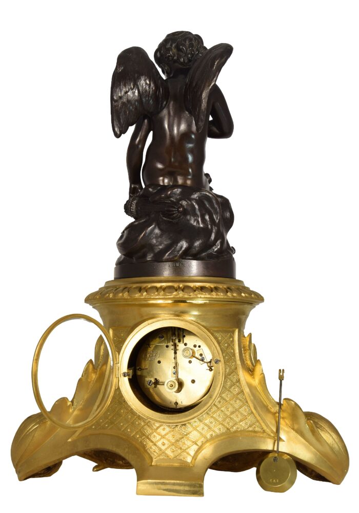 Pendule "Amour menaçant" Sculpteur : Alfred DAUBRÉE – Image 15