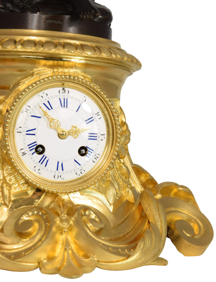 Pendule "Amour menaçant" Sculpteur : Alfred DAUBRÉE – Image 10