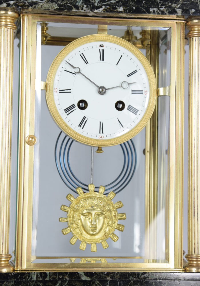 Pendule "Un lion puissant" de style Empire XIXème – Image 7