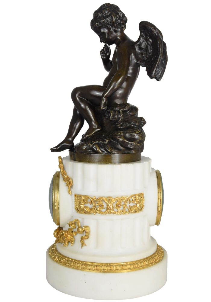 Pendule "Amour menaçant" Louis XVI XIXème - Image 4