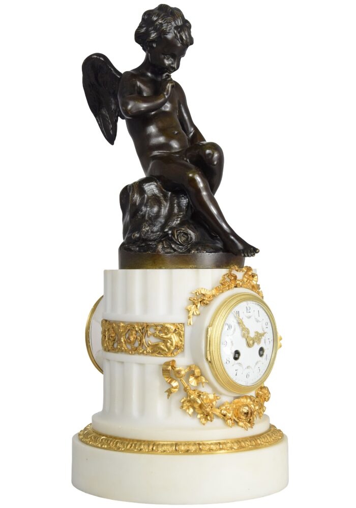 Pendule "Amour menaçant" Louis XVI XIXème - Image 3