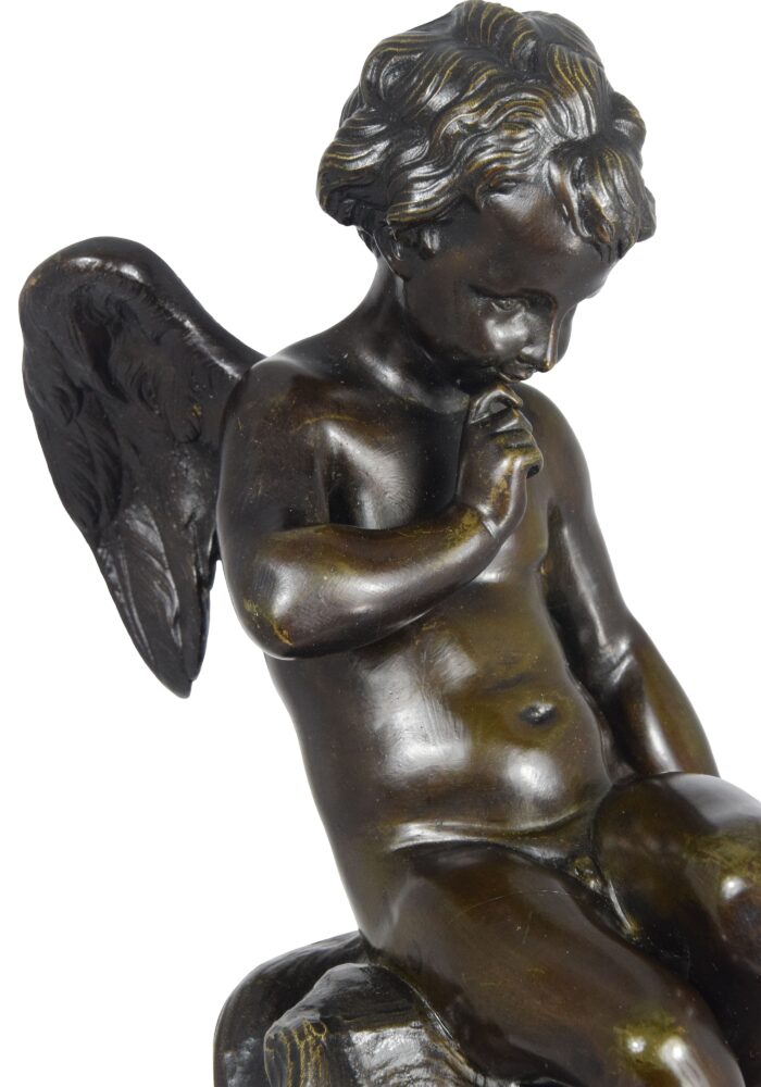 Pendule "Amour menaçant" Louis XVI XIXème - Image 7