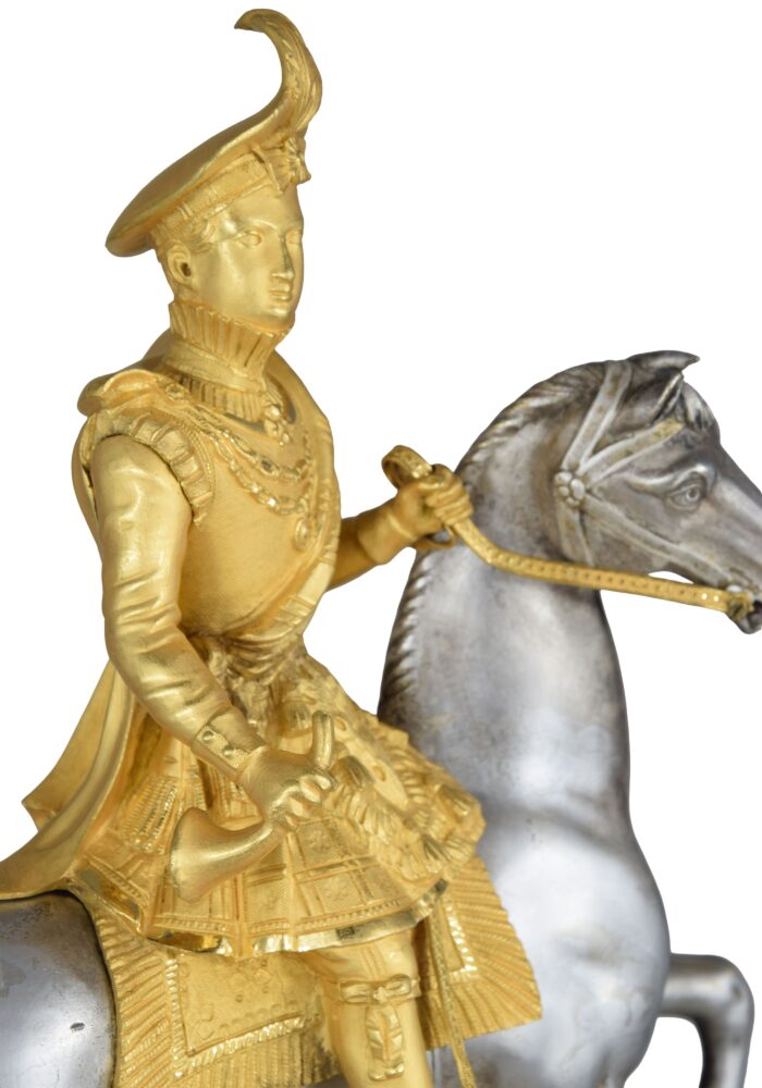 Pendule "Prestige Équestre" 1840 - Image 5