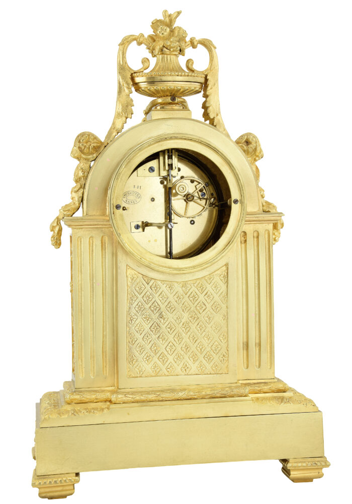 Pendule en bronze doré Napoléon III – Bild 8