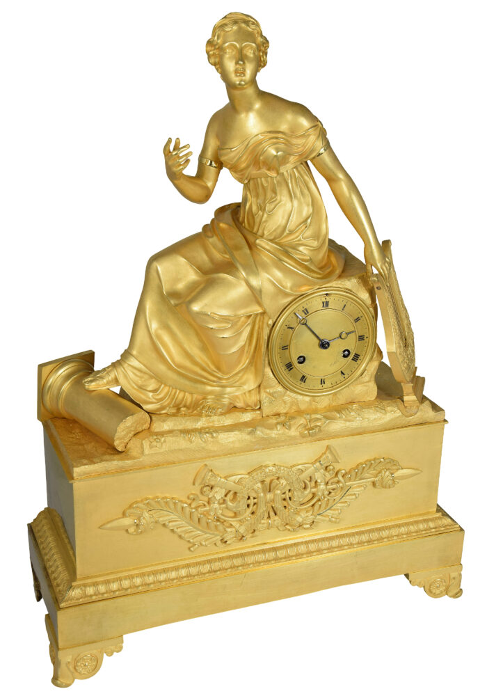 Grande Pendule "Corinne au cap Misène" 1840 – Image 4