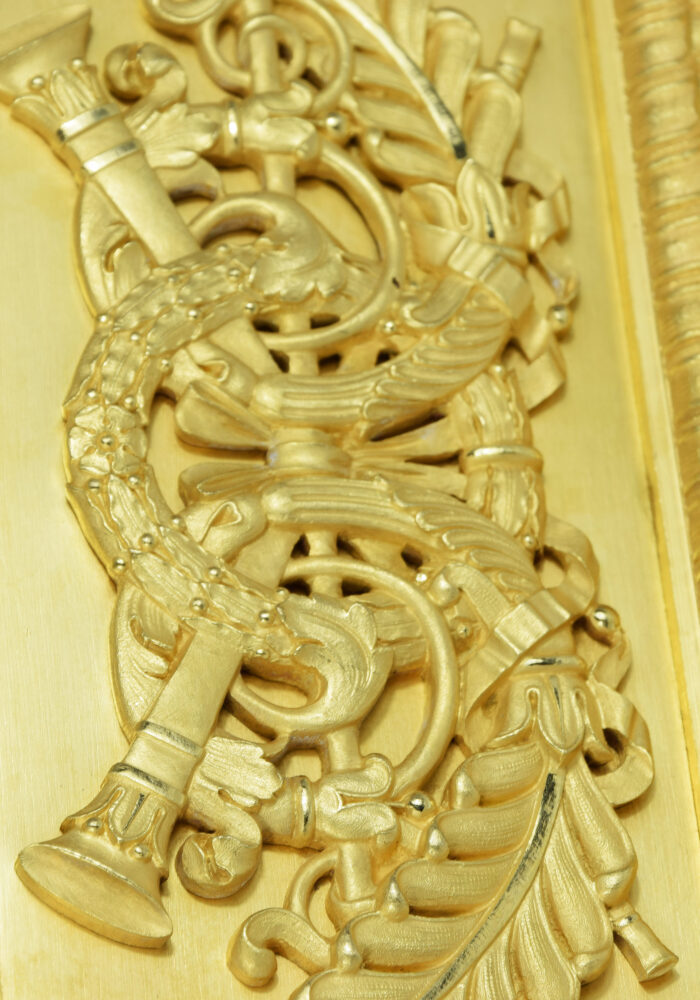 Grande Pendule "Corinne au cap Misène" 1840 – Image 7