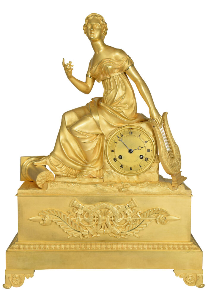 Grande Pendule "Corinne au cap Misène" 1840 – Image 3
