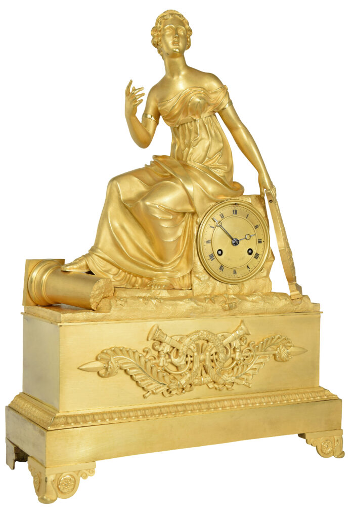 Grande Pendule "Corinne au cap Misène" 1840