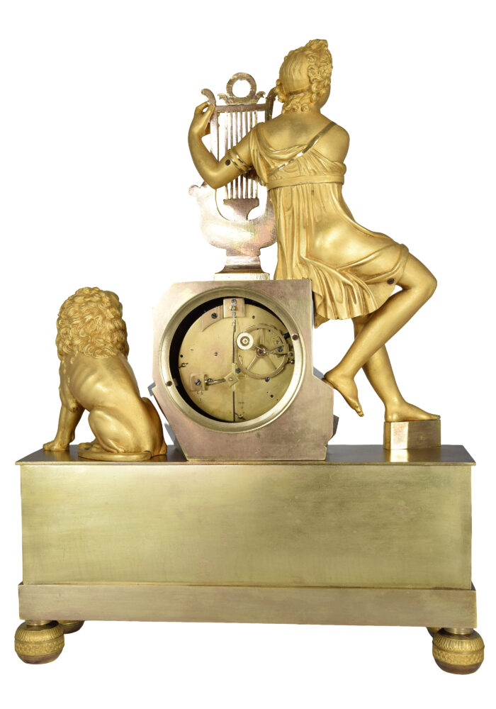 Pendule "Orphée charmant les bêtes sauvages" mythologique – Image 13