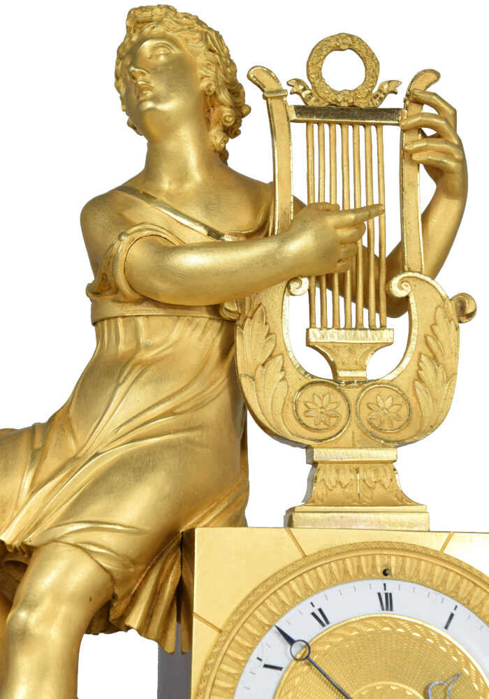 Pendule "Orphée charmant les bêtes sauvages" mythologique – Image 6