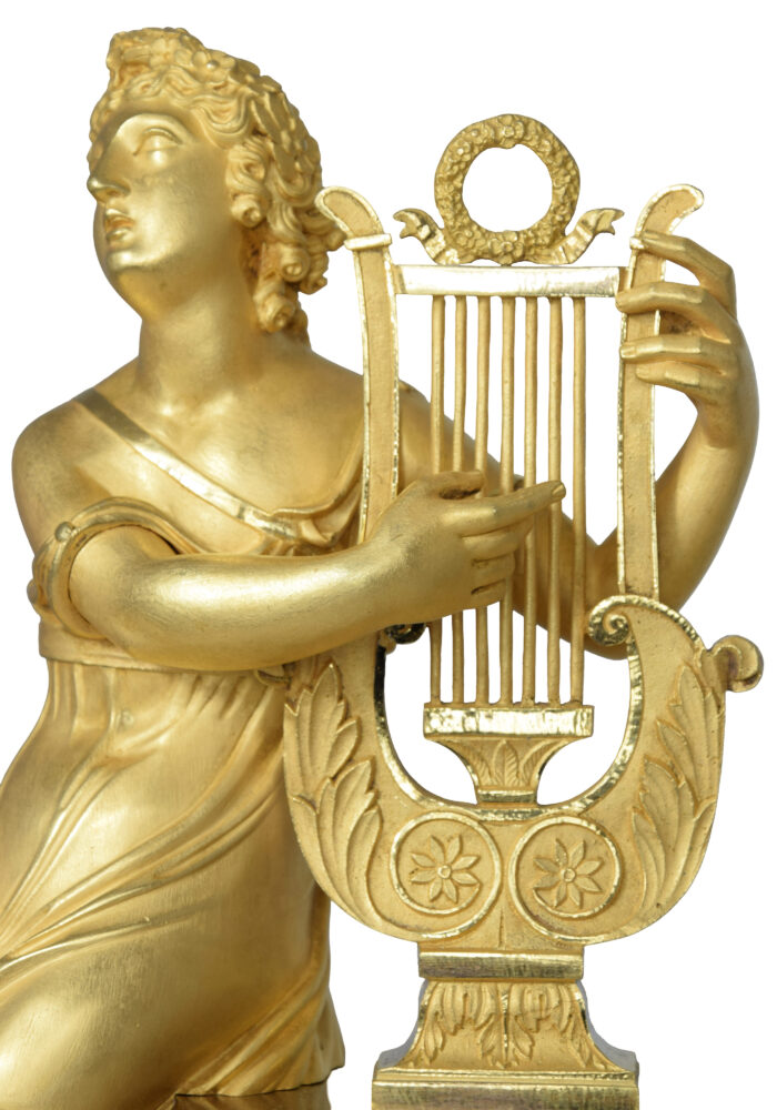 Pendule "Orphée charmant les bêtes sauvages" mythologique – Image 12