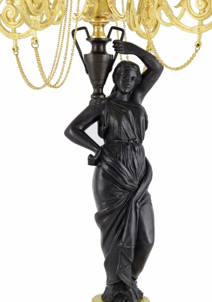 Candélabres aux Vestales Napoléon III - Image 10
