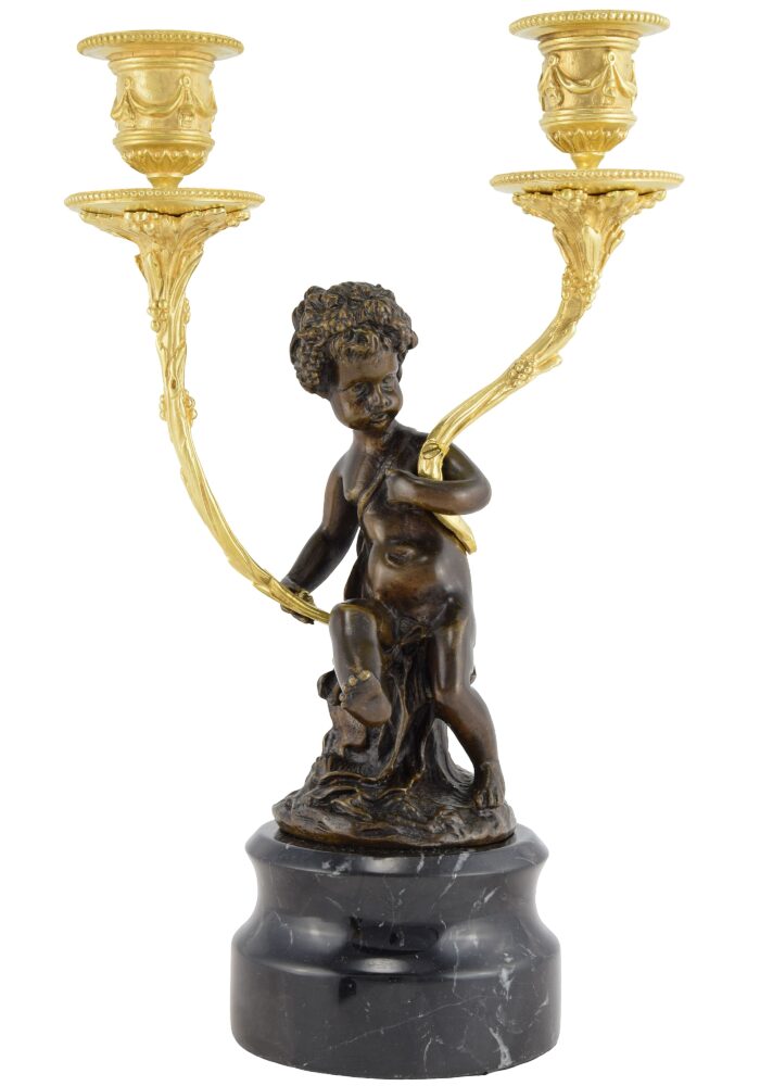 Chandeliers Nymphe et Faune Napoléon III – Bild 8