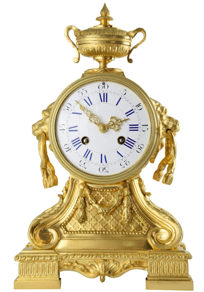 Pendule "Mufles de lion" Néo-classique JAPY FILS 1855