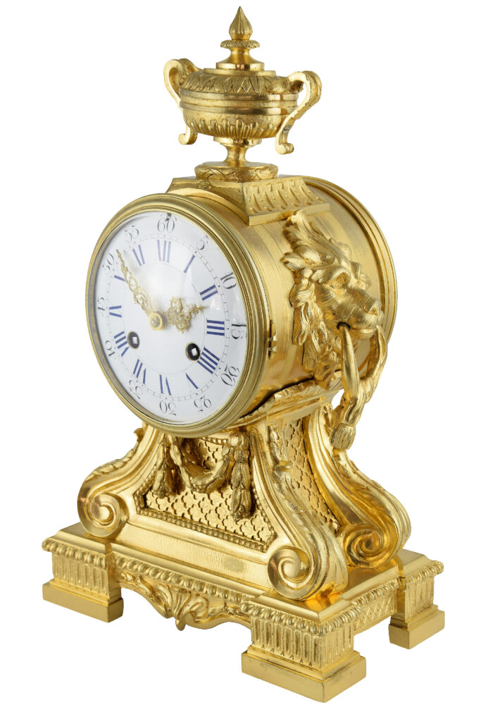 Pendule "Mufles de lion" Néo-classique JAPY FILS 1855 – Image 4