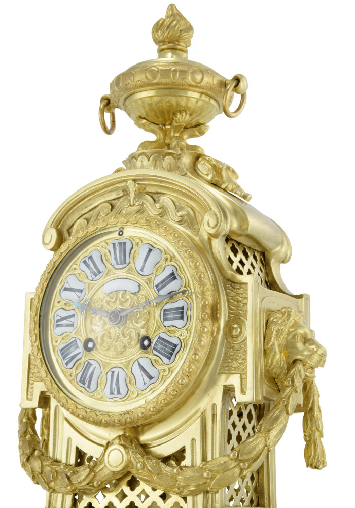 Pendule "Mufles de lion" Néo-classique PALAIS ROYAL - Image 7