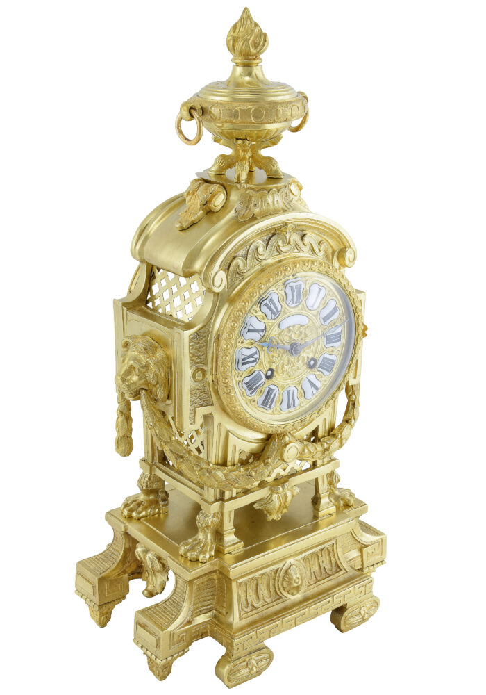 Pendule "Mufles de lion" Néo-classique PALAIS ROYAL - Image 4