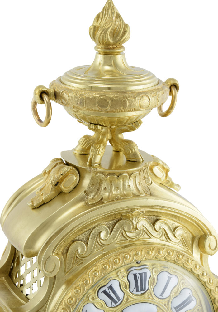 Pendule "Mufles de lion" Néo-classique PALAIS ROYAL - Image 6