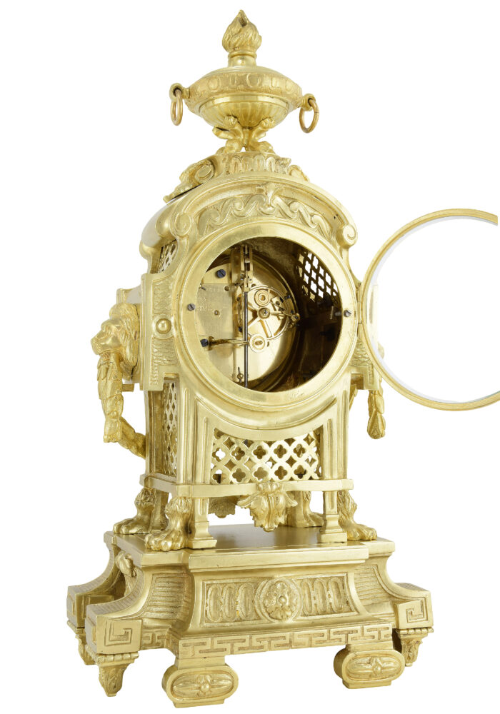 Pendule "Mufles de lion" Néo-classique PALAIS ROYAL - Image 8
