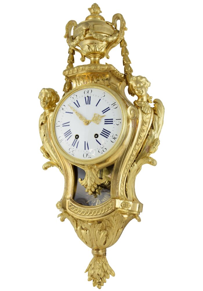 Pendule Murale "Aux espagnolettes" VINCENTI 1855