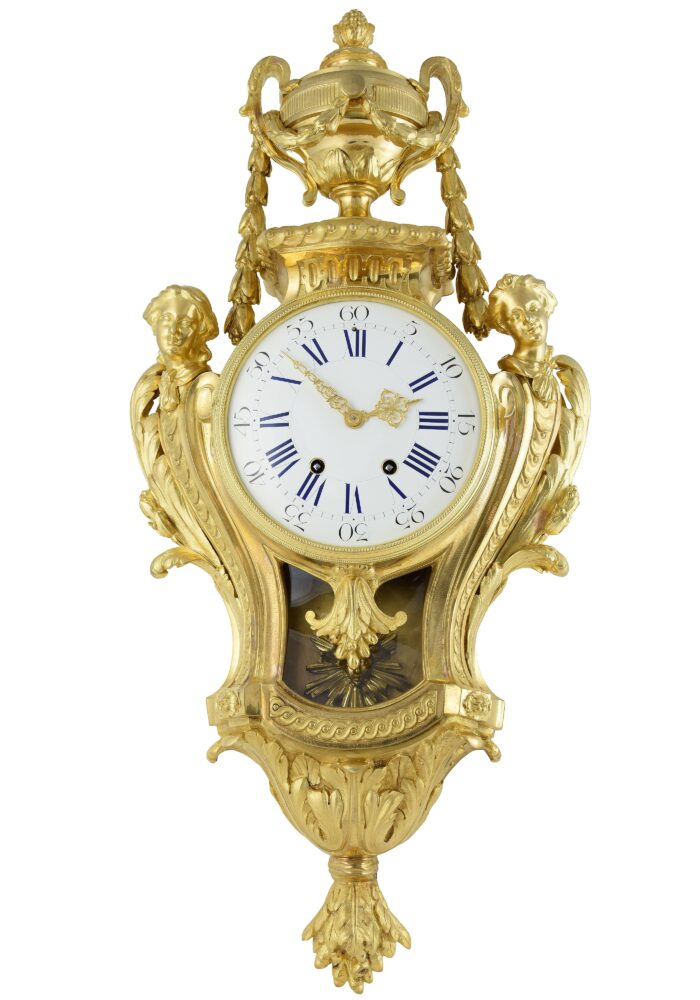 Pendule Murale "Aux espagnolettes" VINCENTI 1855 – Image 3