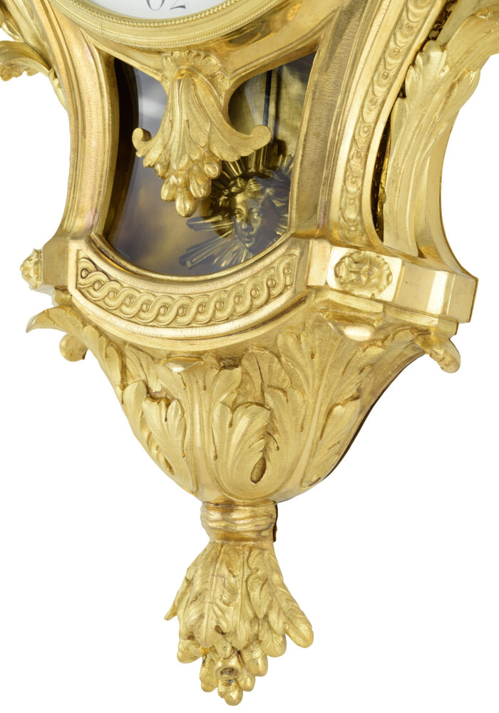 Pendule Murale "Aux espagnolettes" VINCENTI 1855 – Image 13