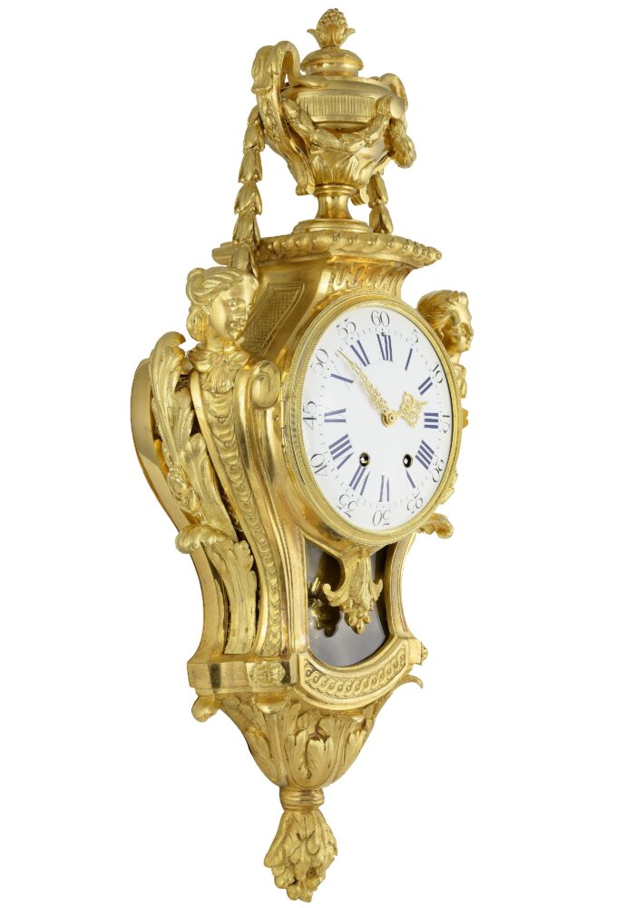 Pendule Murale "Aux espagnolettes" VINCENTI 1855 – Image 4