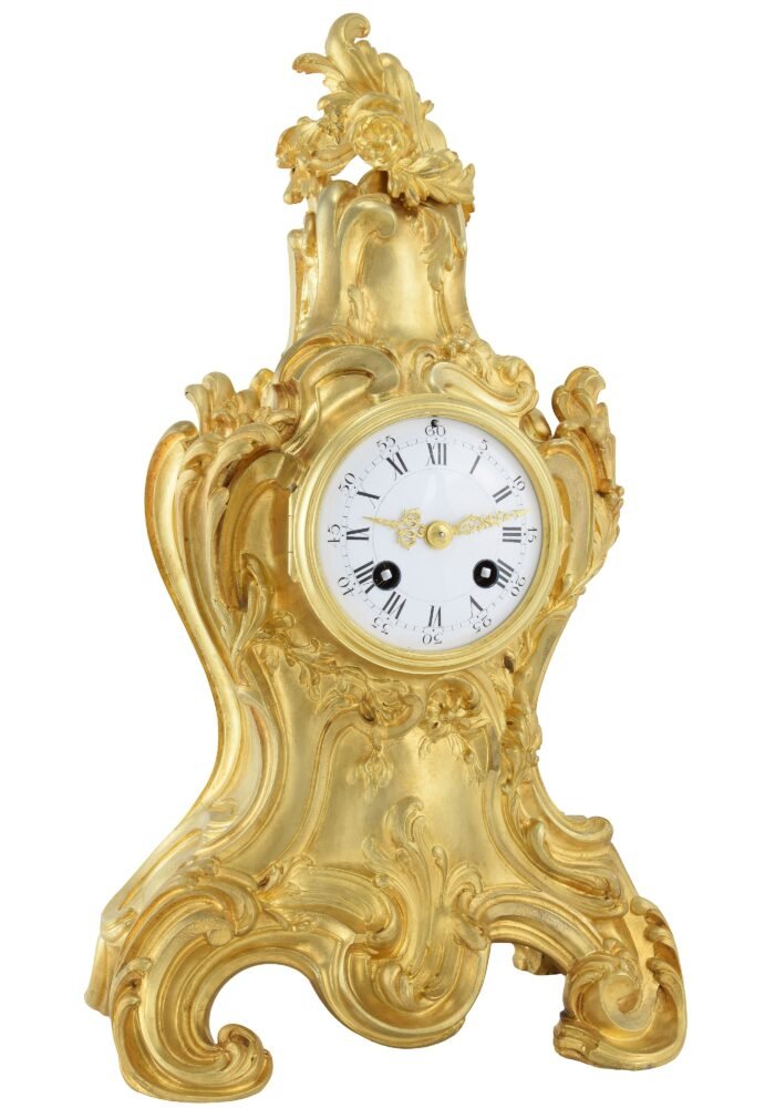 Pendule du Sculpteur Eugène Lelièvre (1856-1945) Louis XV – Image 3