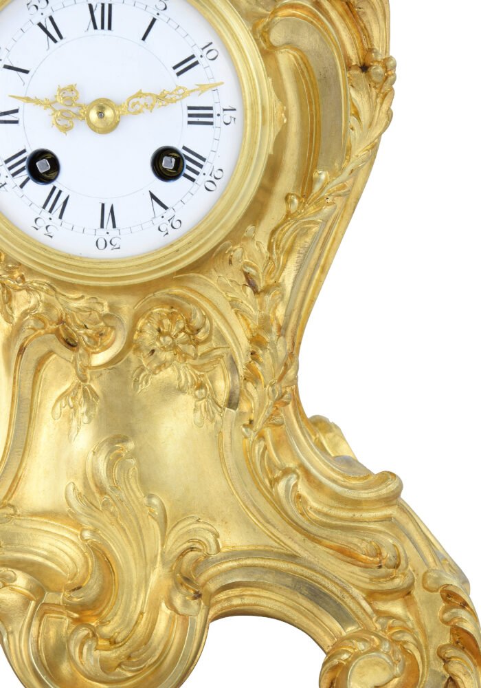 Pendule du Sculpteur Eugène Lelièvre (1856-1945) Louis XV – Image 5