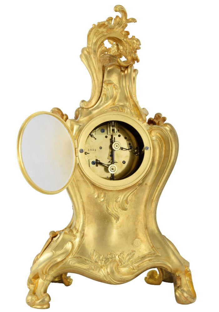 Pendule du Sculpteur Eugène Lelièvre (1856-1945) Louis XV – Image 8
