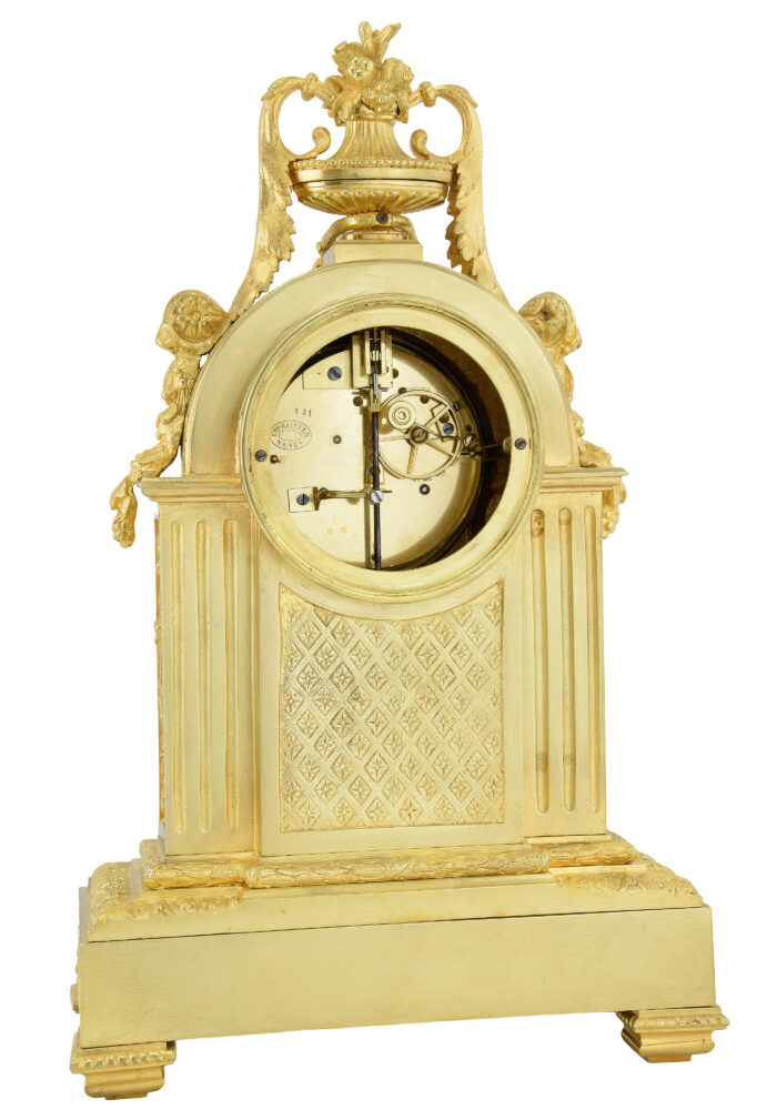 Pendule en bronze doré Napoléon III - Image 8